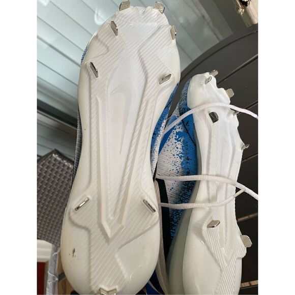 Nike Zoom Trout 3 Baseball Cleat Men’s Size 12 Blue White - Picture 8 of 12
